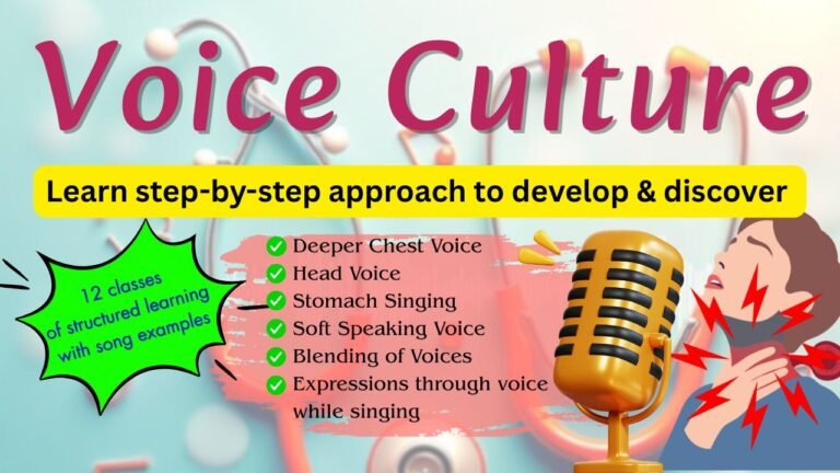 Voice Culture – Workshop series Video Classes